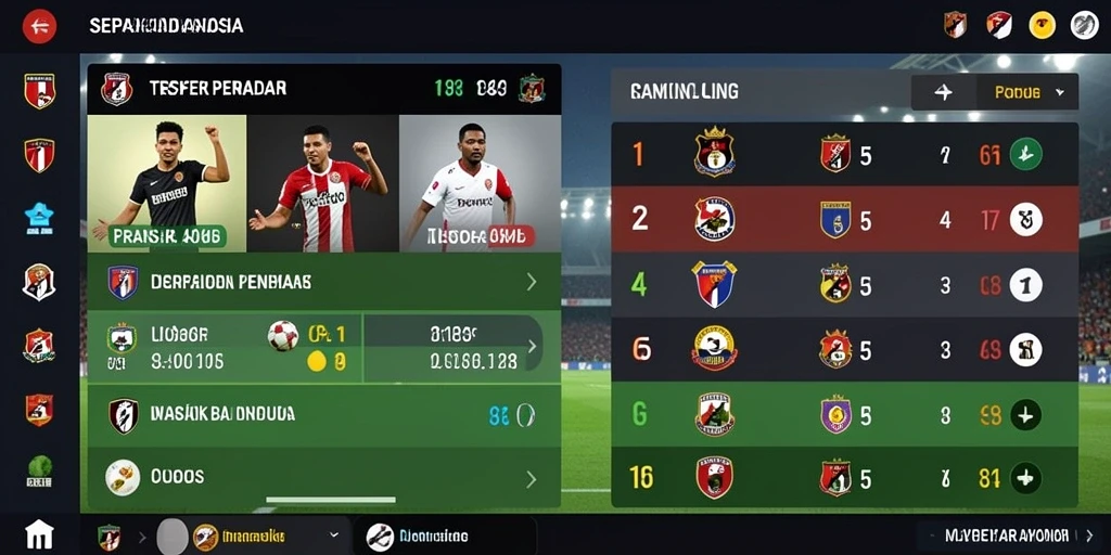 Keseruan bermain dalam mode turnamen online.