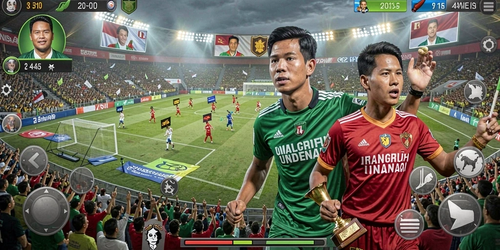 Fitur leaderboard yang memacu kompetisi antar pemain.