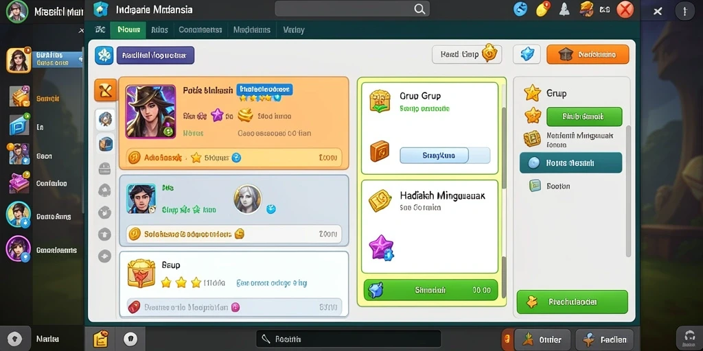 Sistem reward yang menguntungkan bagi pemain.