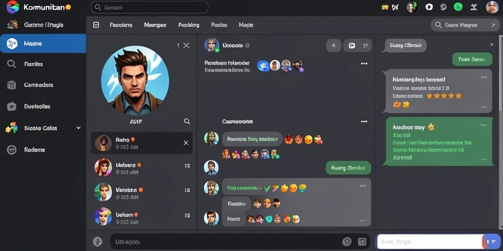 Tangkapan layar menampilkan grafis dunia ninja yang menawan.