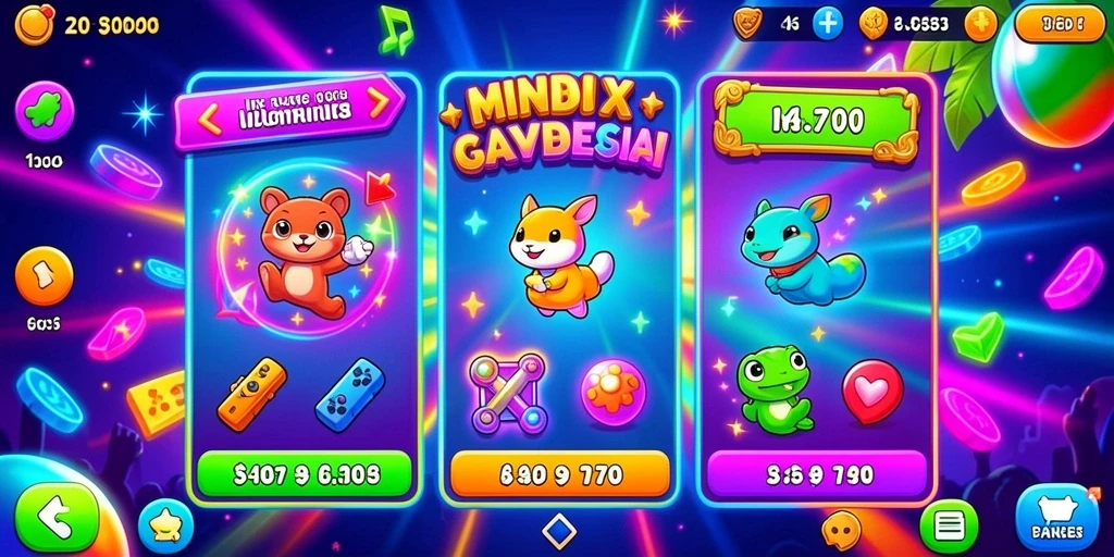 Screenshot menunjukkan mode multiplayer yang seru.