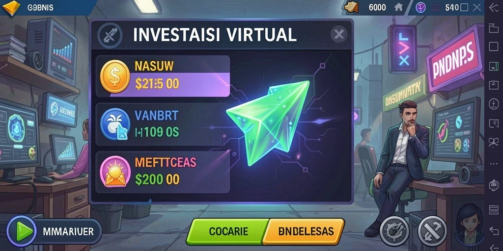 Tangkapan layar memperlihatkan grafik menawan dari game.