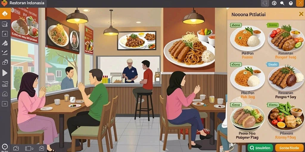 Fitur peta yang dinamis untuk pengalaman bermain yang lebih baik.