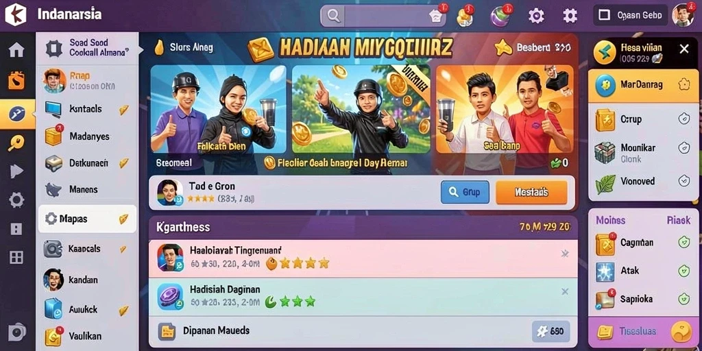 Menu promosi yang selalu diperbarui setiap minggu.