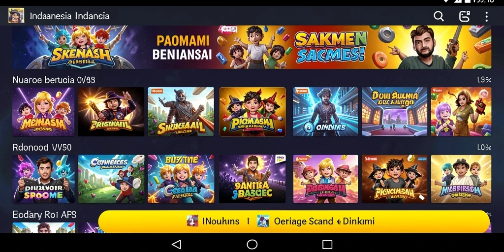 Pengaturan permainan yang fleksibel dan mudah diakses.