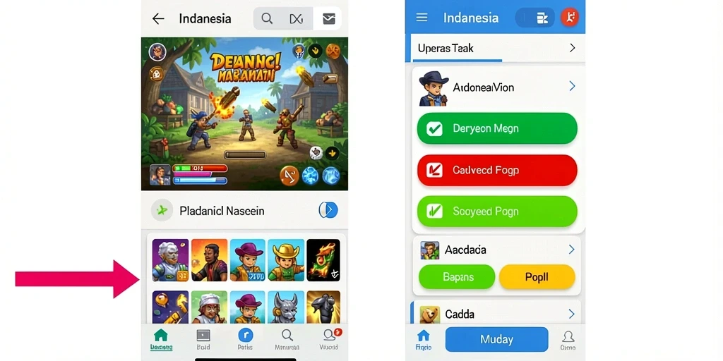 Pengalaman bermain yang menghibur dan menyenangkan.