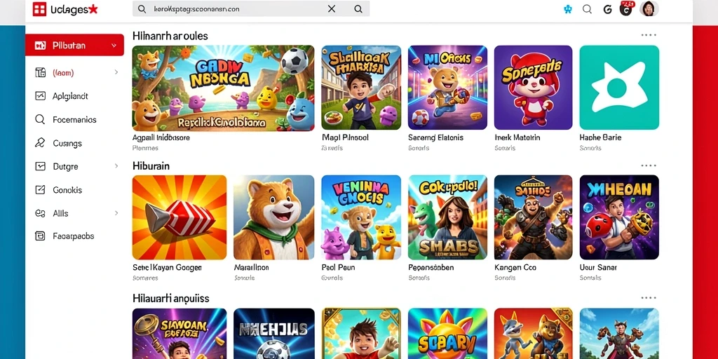 Screenshot menampilkan mode permainan baru yang menarik.
