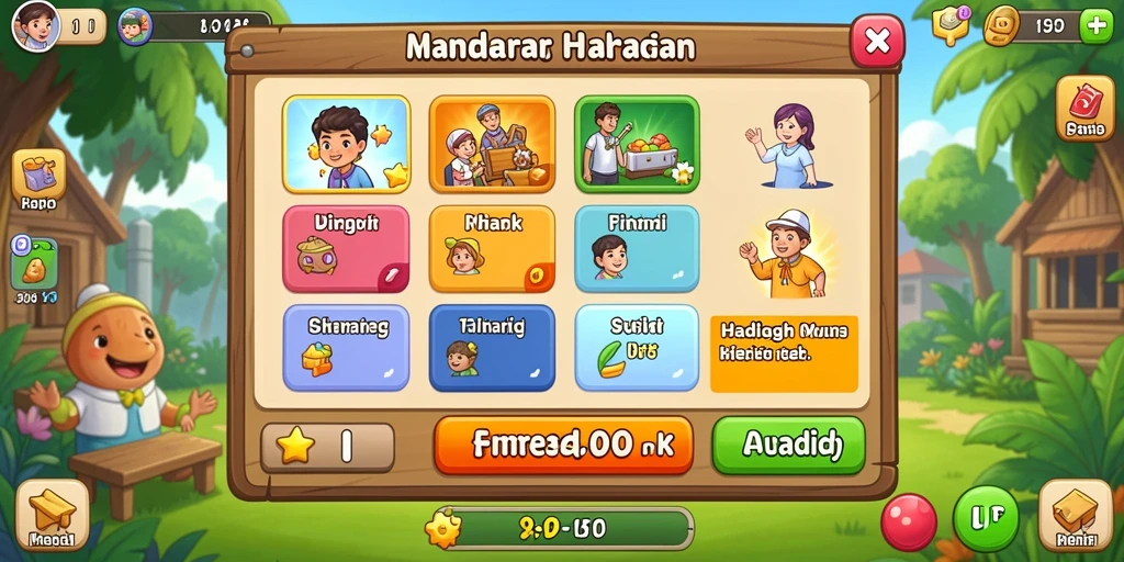 Grafis memukau yang membuat permainan semakin seru.