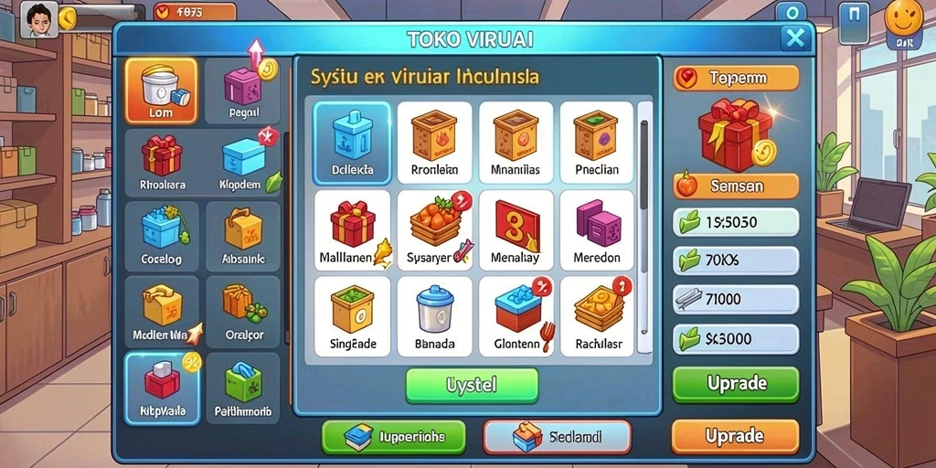 Mode permainan yang beragam dan seru.