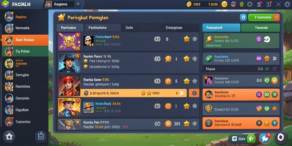 Sistem reward yang menarik dan menguntungkan.